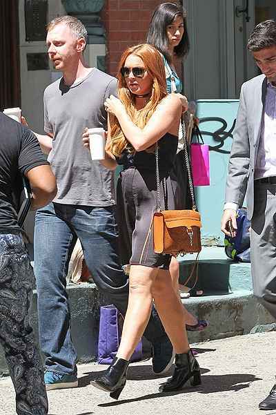 Линдсей Лохан начинает новую жизнь с нового гардероба