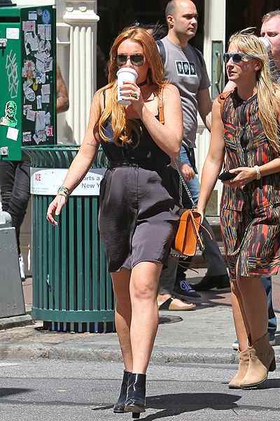 Линдсей Лохан начинает новую жизнь с нового гардероба