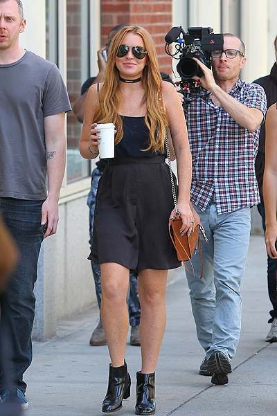 Линдсей Лохан начинает новую жизнь с нового гардероба