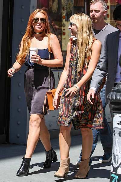 Линдсей Лохан начинает новую жизнь с нового гардероба