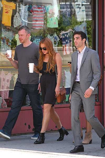 Линдсей Лохан начинает новую жизнь с нового гардероба