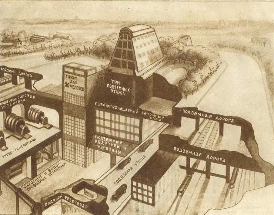 Каким видели будущее советские архитекторы