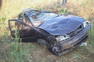 В Керчи авто улетело в кювет: есть жертвы