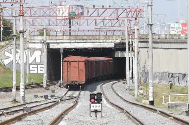 В Киеве открыли новый ж/д мост