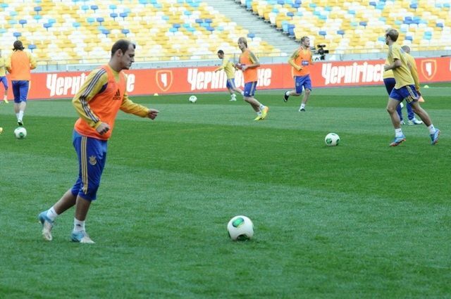 Украина – Англия: как команды готовились к матчу
