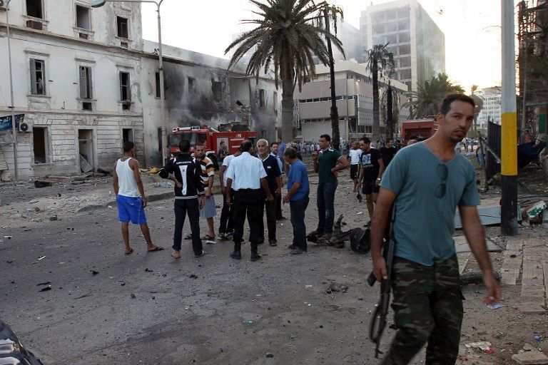 Взрыв возле МИДа в Бенгази