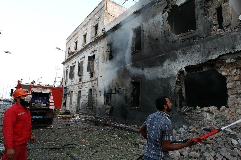 Взрыв возле МИДа в Бенгази