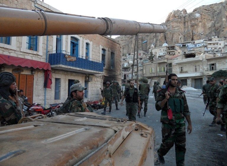 Сирийские войска отбили Маалулу