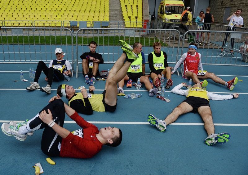 Украинцы выиграли Московский марафон 