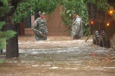 Наводнение в США: 520 человек пропали без вести