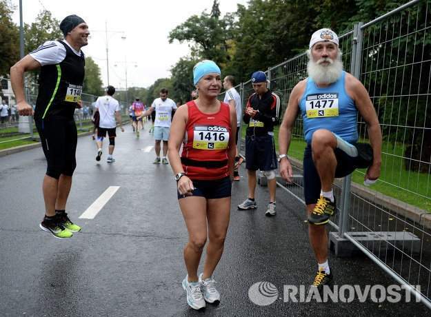 Украинцы выиграли Московский марафон 