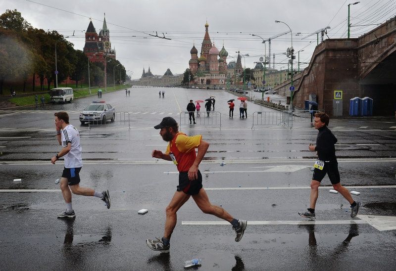 Украинцы выиграли Московский марафон 