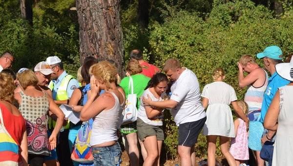 В Турции перевернулся автобус с россиянами