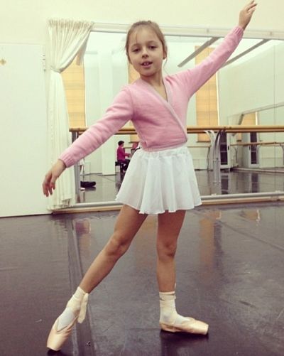 Дочь Волочковой отправилась покорять балетные вершины