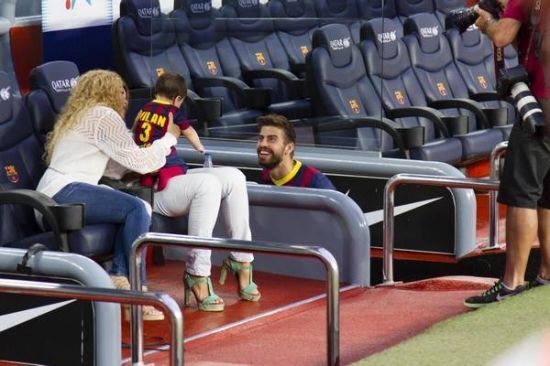 Шакира и Милан вдохновляли Пике на футбольные подвиги