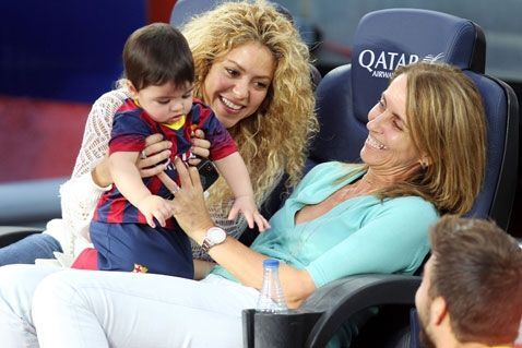 Шакира и Милан вдохновляли Пике на футбольные подвиги