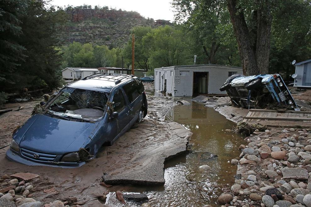 Разрушительное наводнение в Колорадо