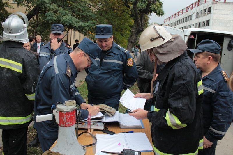 Взрыв в Луганске расследуется как нарушение пожарной безопасности