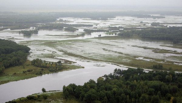 Повінь в Росії: рівень води в Амурі б'є всі рекорди