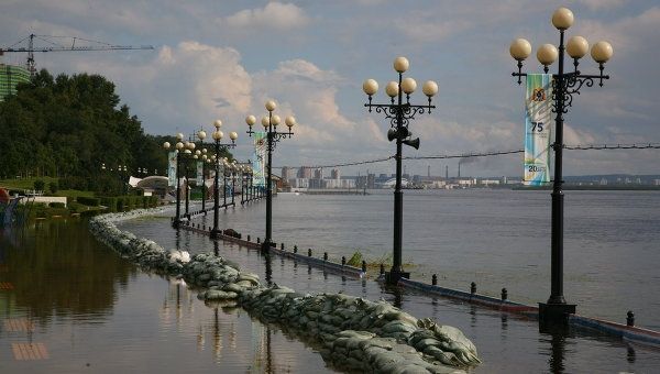 Повінь в Росії: рівень води в Амурі б'є всі рекорди