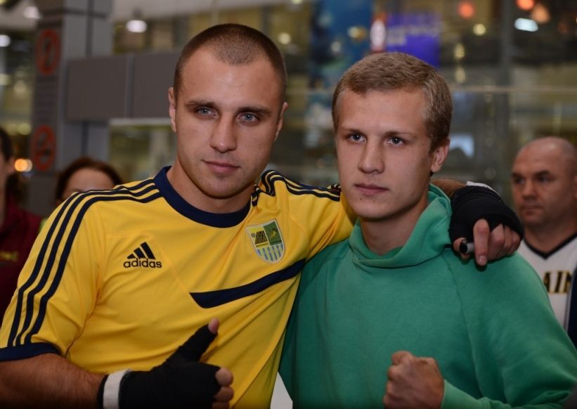 Участники боксерского турнира в Харькове провели открытую тренировку 