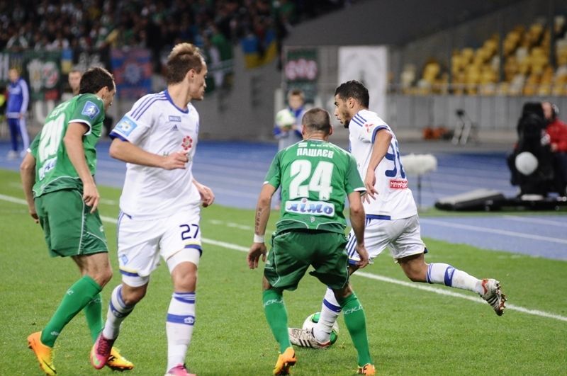Премьер-лига Украины. "Динамо" вымучило победу на "Олимпийском"