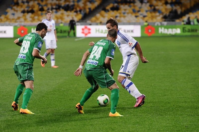 Премьер-лига Украины. "Динамо" вымучило победу на "Олимпийском"