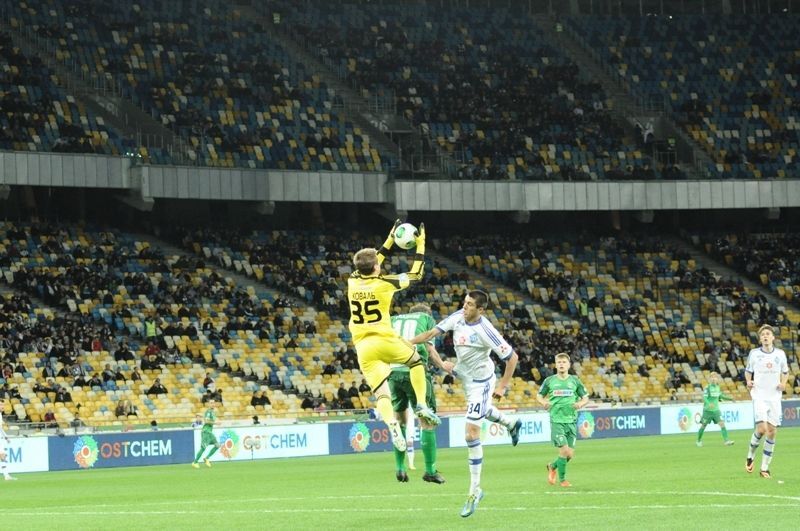 Премьер-лига Украины. "Динамо" вымучило победу на "Олимпийском"