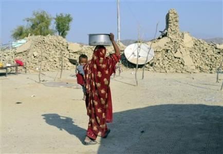 Землетрясение в Пакистане: число погибших достигло 515 человек
