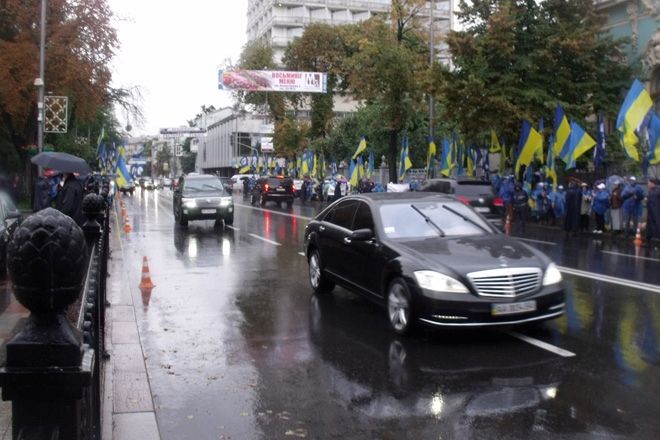 Як депутати збиралися на відкриття сесії ВР