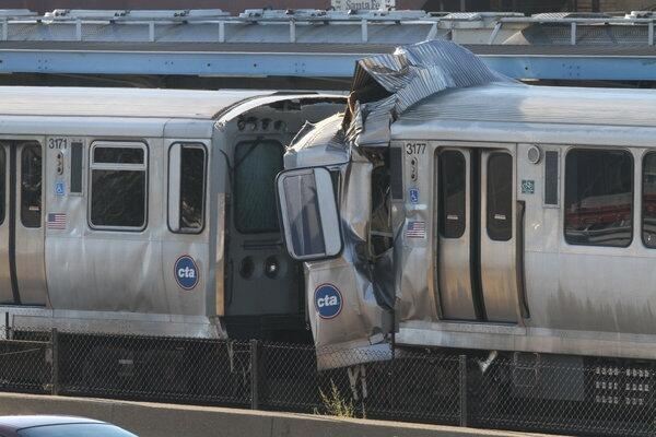 В Чикаго столкнулись поезда метро: есть пострадавшие 