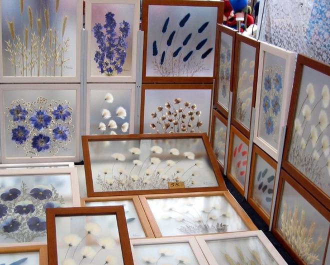 Как засушить цветы и листья для зимнего букета