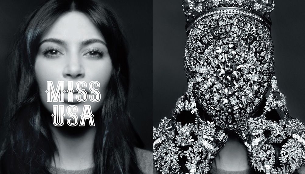 Будучи беременной, Кардашян позировала для Лагерфельда