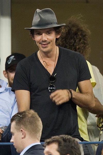 Леонардо ДиКаприо и Лукас Хааса веселятся на US Open