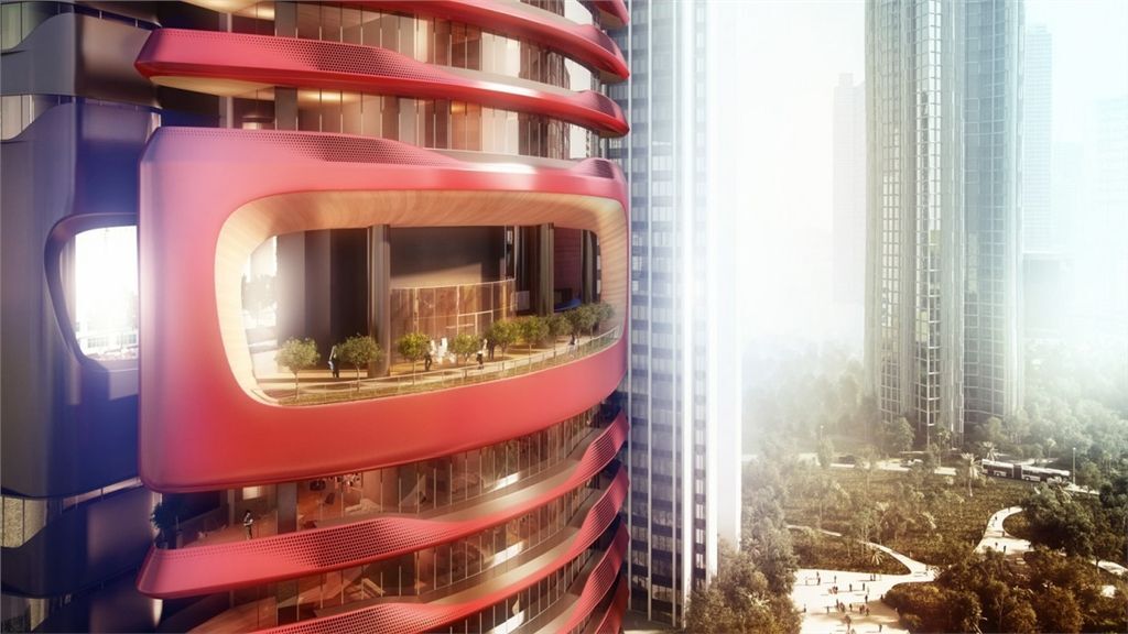 Дизайн-ателье Pininfarina построит небоскреб в стиле Ferrari