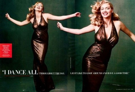 Кейт Аптон украсила подготовленный к 100-летию выпуск Vanity Fair 