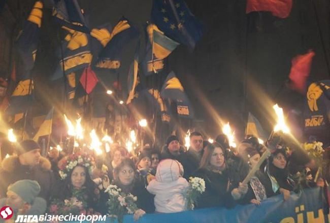 Ильенко о факельном шествии в честь Бандеры: это не акция Майдана