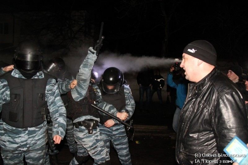 Драка на проспекте Победы: фотохроника событий