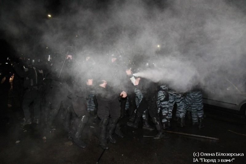 Бійка на проспекті Перемоги: фотохроніка подій