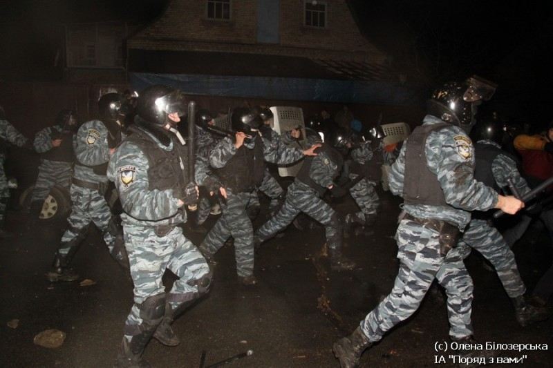 Бійка на проспекті Перемоги: фотохроніка подій