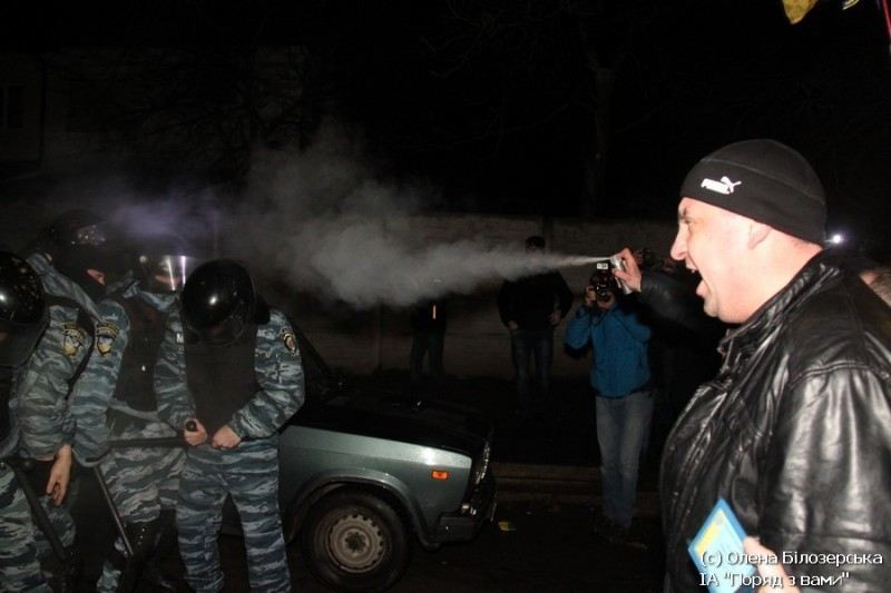 Драка на проспекте Победы: фотохроника событий