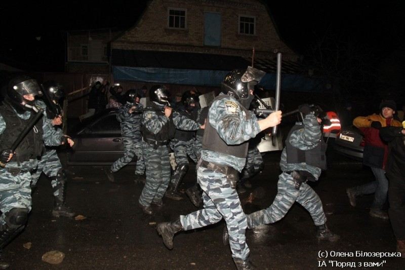 Драка на проспекте Победы: фотохроника событий