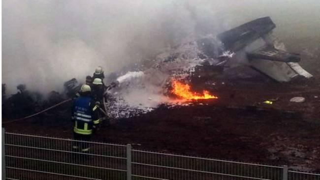 У Німеччині розбився літак: є жертви