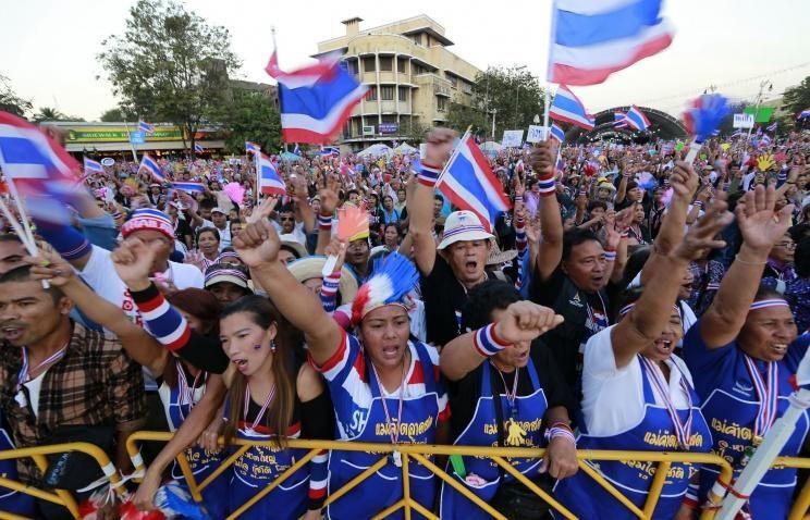 В Таиланде оппозиция заблокировала Бангкок