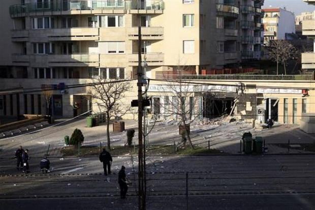 Теракт в Будапеште: взорван офис банка