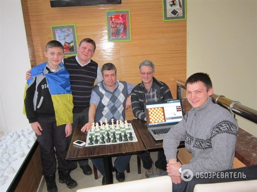 Киев и Одесса сыграли шахматный матч в поддержку Евромайдана