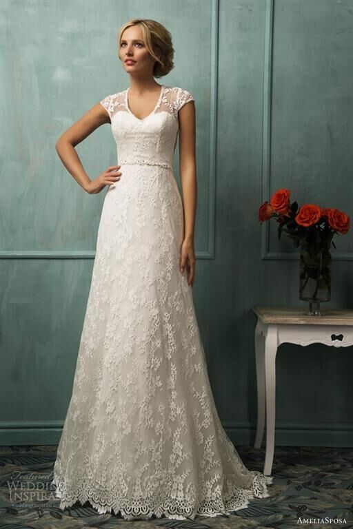 Итальянские свадебные платья от Amelia Sposa. Коллекция 2014