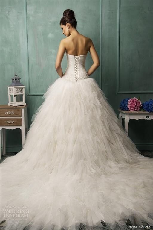 Итальянские свадебные платья от Amelia Sposa. Коллекция 2014