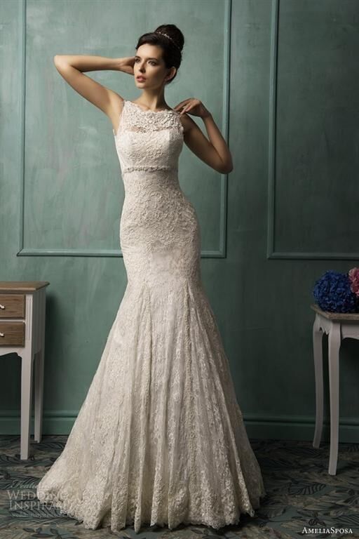 Итальянские свадебные платья от Amelia Sposa. Коллекция 2014
