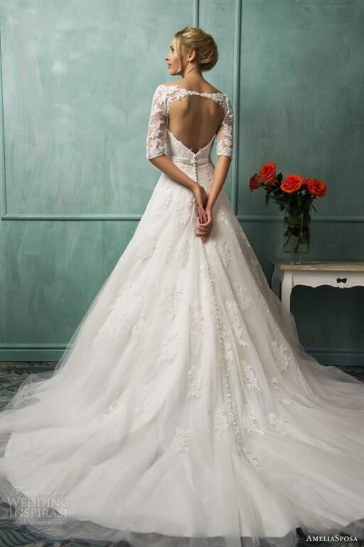 Итальянские свадебные платья от Amelia Sposa. Коллекция 2014